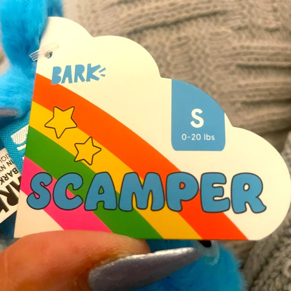 Bark ‘Scamper’ Plush Dog Toy